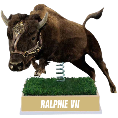 Ralphie VII Colorado Buffaloes Live Mascot Bobblehead (Presale)