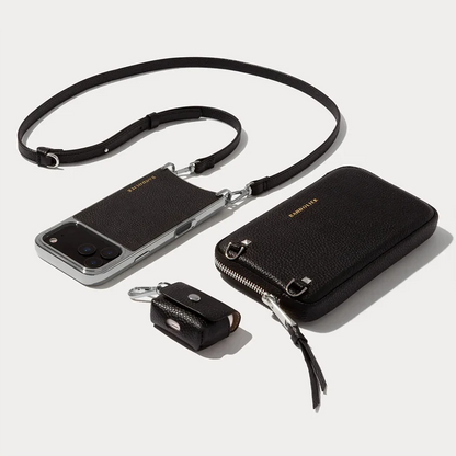 Rayna Chrome Essentials Set - Black/Chrome Silver