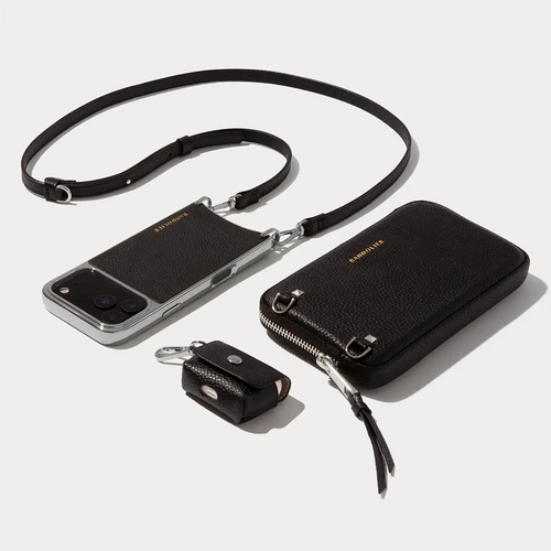 Rayna Chrome Essentials Set - Black/Chrome Silver