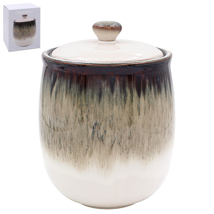 Reactive Glaze Canister