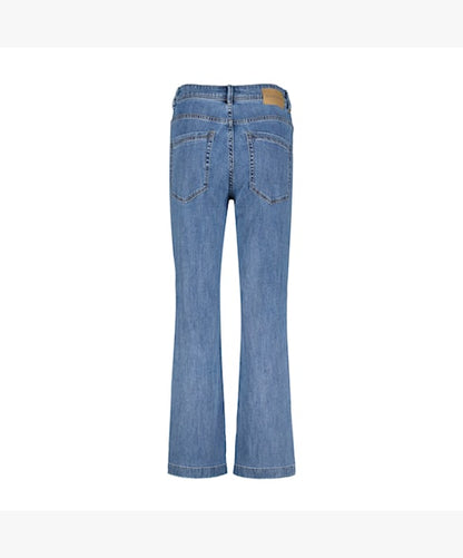 Red Button Colette Front Patch Pocket Jeans - Midstone