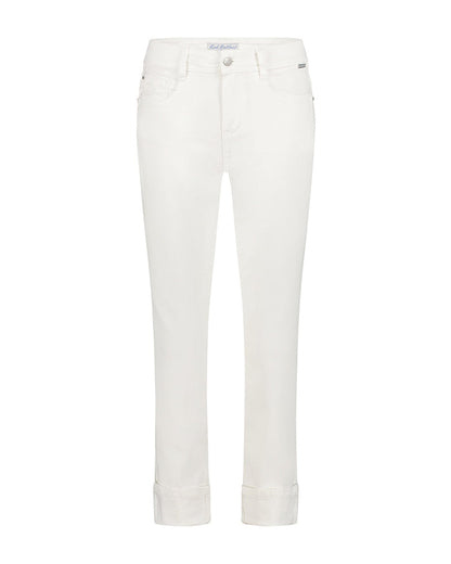 Red Button Kate Turn Up Jeans - Off White
