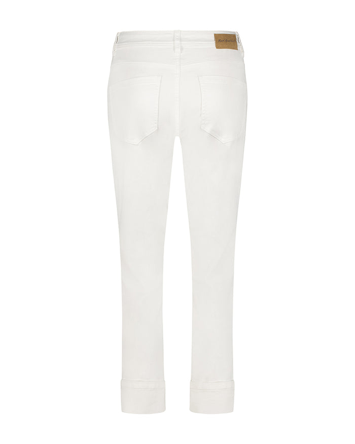 Red Button Kate Turn Up Jeans - Off White