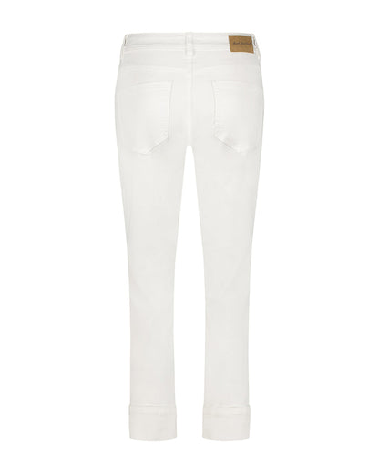 Red Button Kate Turn Up Jeans - Off White