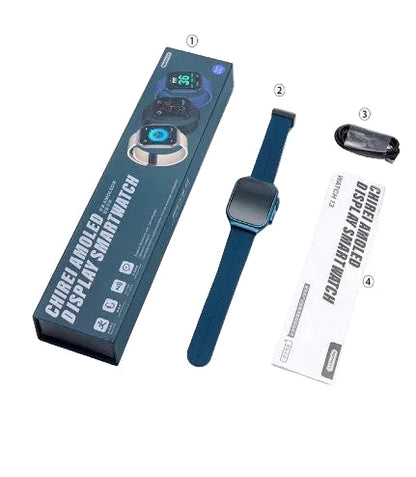 WATCH 13/REMAX Chirei Series AMOLED Display Smartwatch Zinc Alloy Vacuum Plating + IML Bottom Cover5