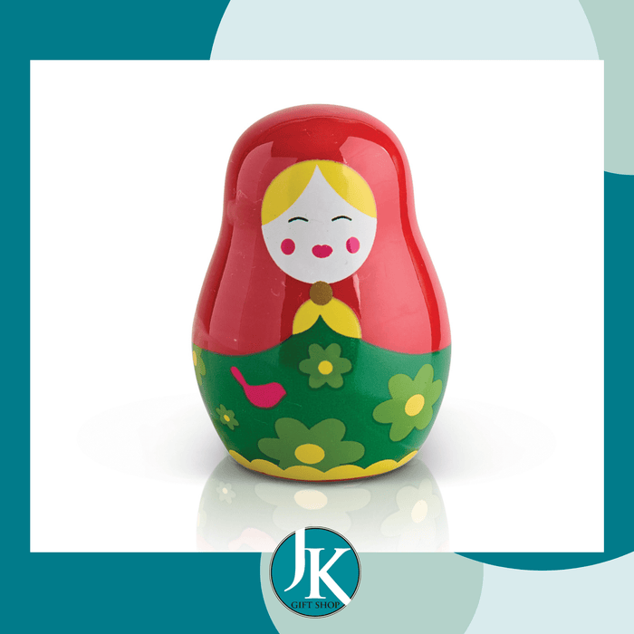 Retired Nora Fleming Mini Russian Nesting Doll A271 All Dolled Up