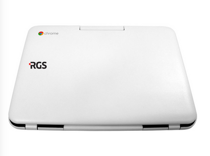 RGS 11.6" HD Chromebook - Intel Celeron N2930 Quad Core 4GB RAM 16GB SSD WebCam HDMI WiFi+BT CardReader Chrome OS - Coretek Computers