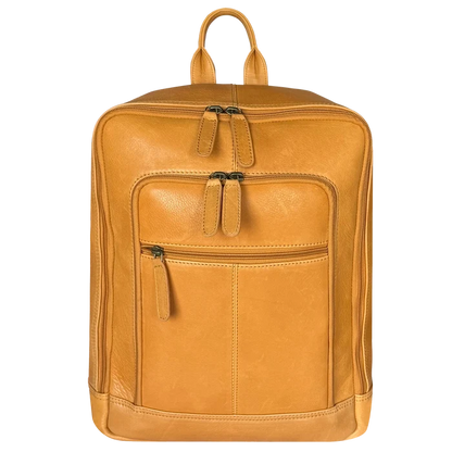 Ridge Genuine Leather Backpack Travel Rucksack Shoulder Bag