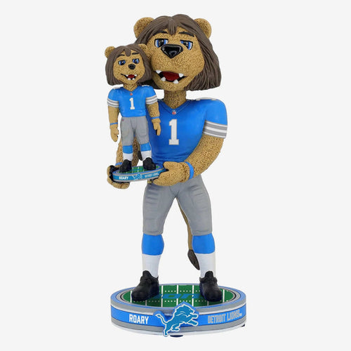 Roary Detroit Lions Bobble Dubblz NFL Football Bobblehead