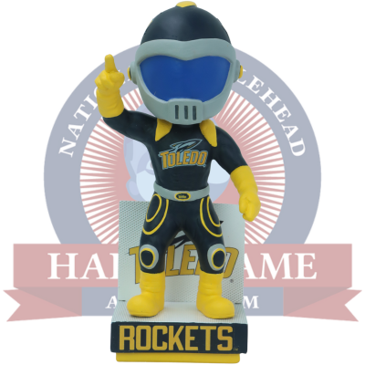 Rocky the Rocket Toledo Rockets Mascot Bobblehead (Presale)