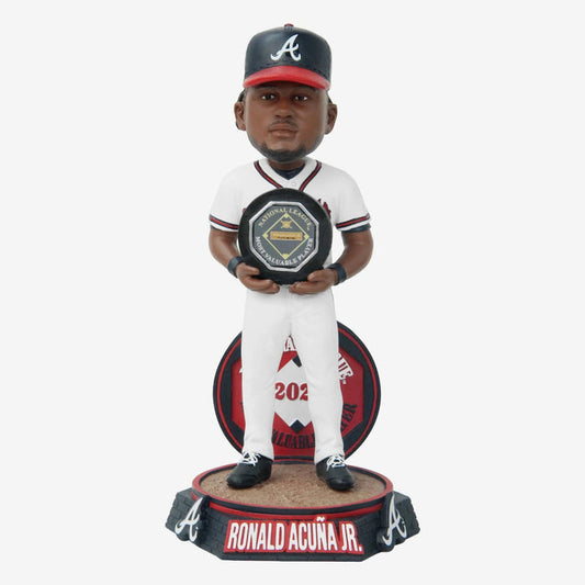Ronald Acuna Jr. Atlanta Braves 2023 NL MVP MLB Baseball Bobblehead