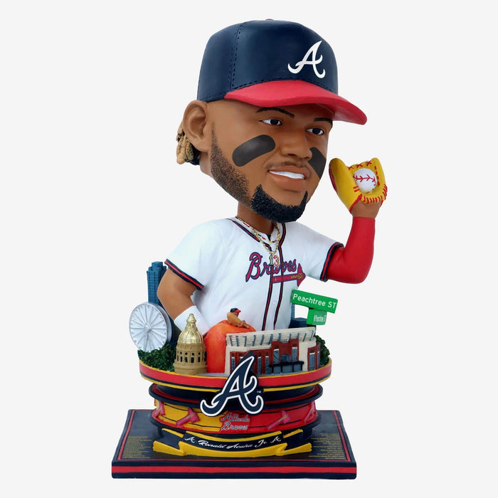 Ronald Acuna Jr. Atlanta Braves Bust Bighead MLB Baseball Bobblehead