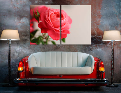 Rose Flower Canvas Print #7562