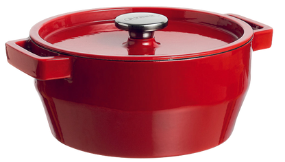 Round cast iron casserole dish - SlowCook