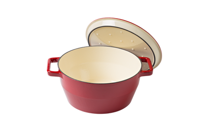 Round cast iron casserole dish - SlowCook