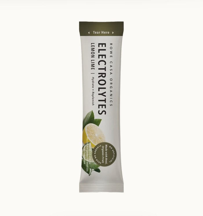 Rowe Casa Organics - Lemon Lime Electrolytes - Individual Packets