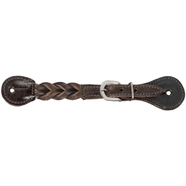 Royal King® Braided Leather Spur Straps