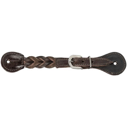 Royal King® Braided Leather Spur Straps