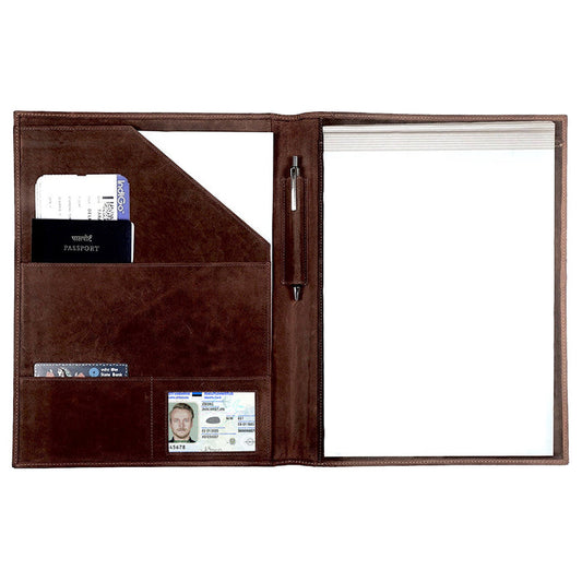 leather legal pad