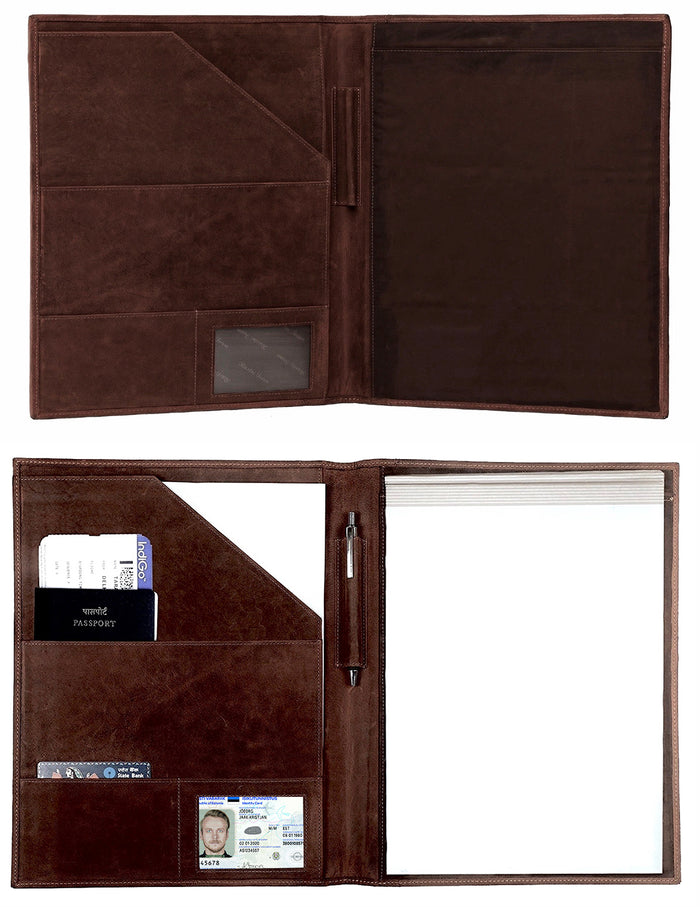 leather legal pad