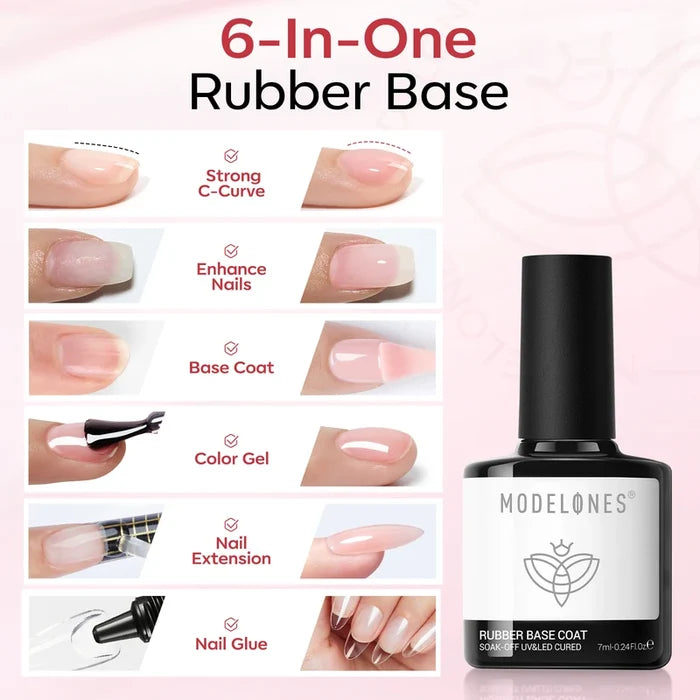 Rubber Base Coat Set