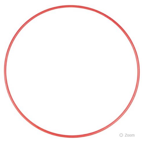 SALE! 63cm Solid Hoop Red