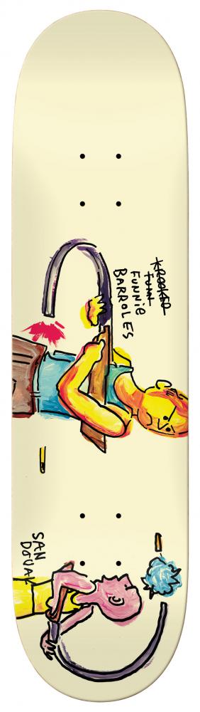 Sandoval Funnie Barroles Deck (Cream) 8.38