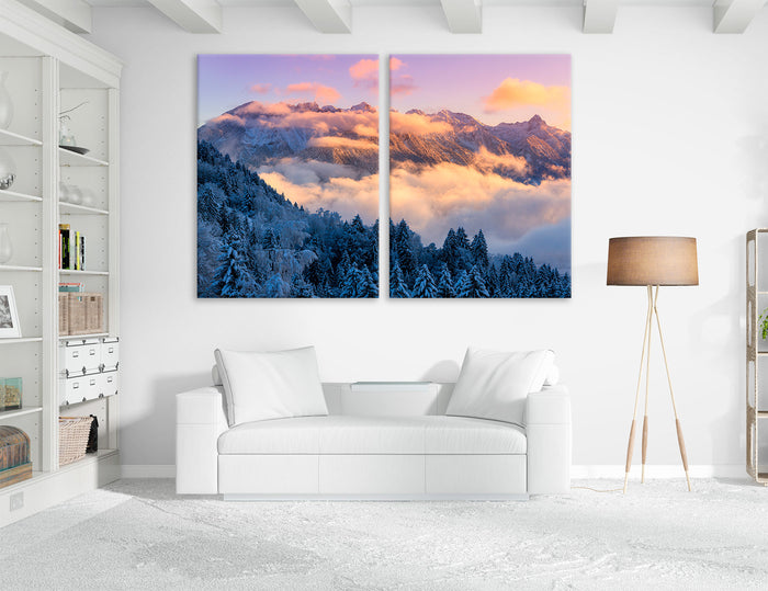 Sawtooth Sunrise Canvas Print #7572