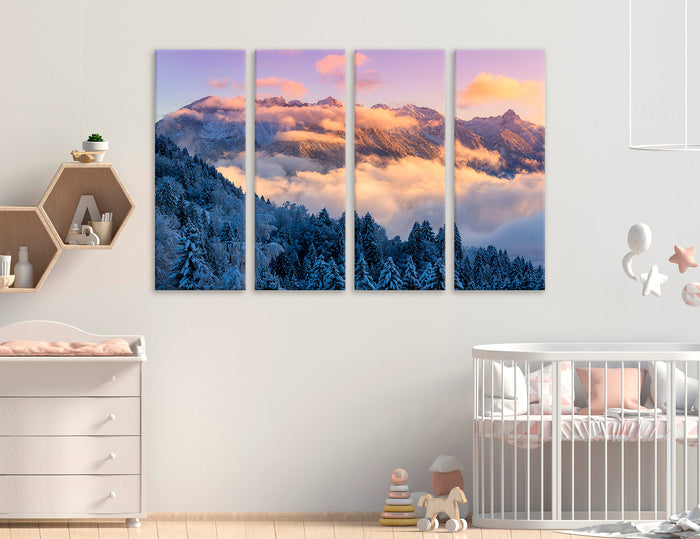 Sawtooth Sunrise Canvas Print #7572