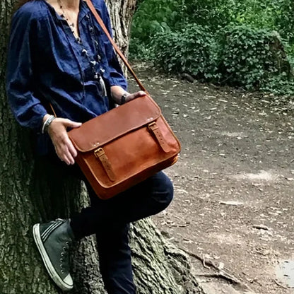 Leather Laptop Bag
