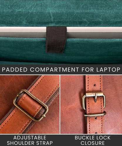 Leather Work Bag