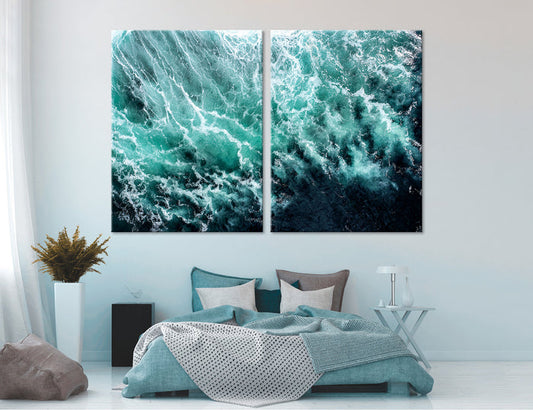 Sea Foam Canvas Print #7048