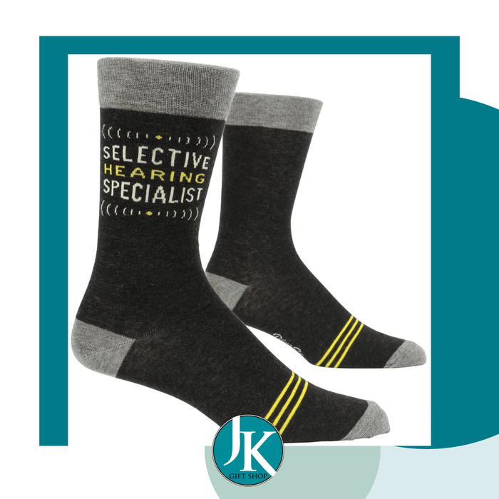 Selective Hearing Specialist Men's Crew Socks