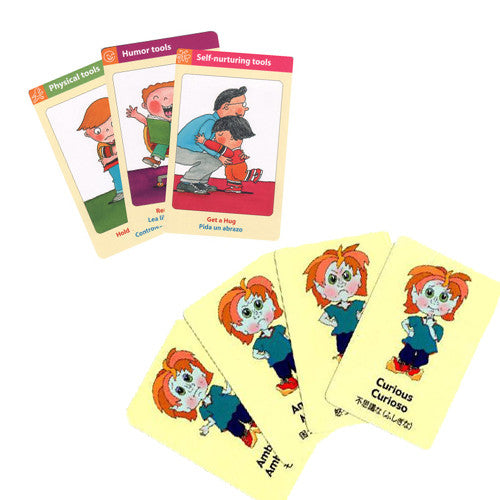 Self-Calming Cards and Feeling Elf Cards Bundle