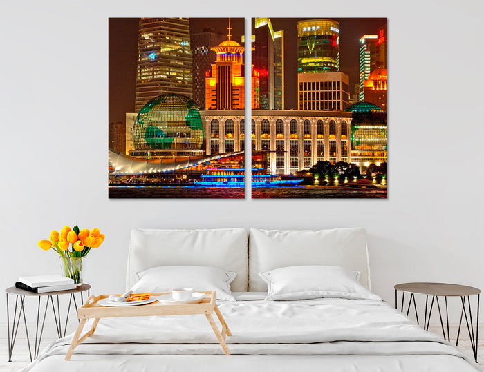 Shanghai Canvas Print #9092