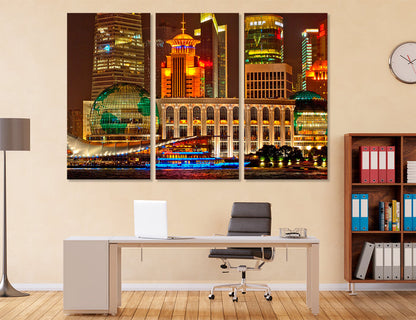 Shanghai Canvas Print #9092