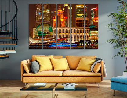 Shanghai Canvas Print #9092