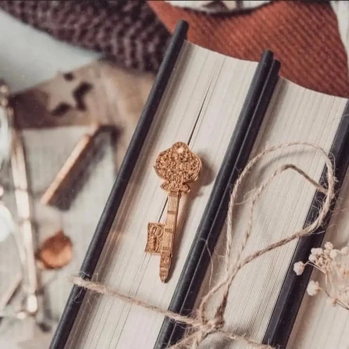 Sherlock Holmes Inspired: 221B Flat Key Enamel Pin