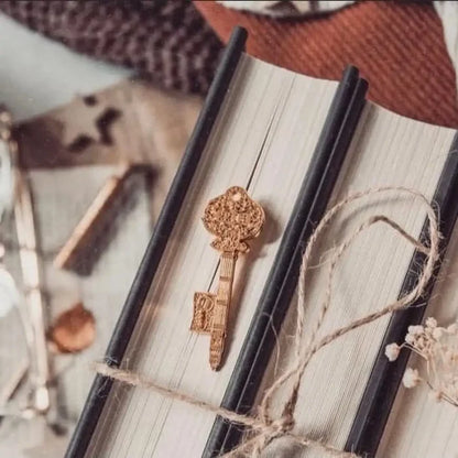 Sherlock Holmes Inspired: 221B Flat Key Enamel Pin
