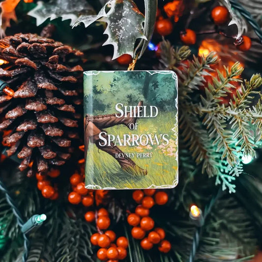 Shield of Sparrows Inspired Storybook Ornament Home
