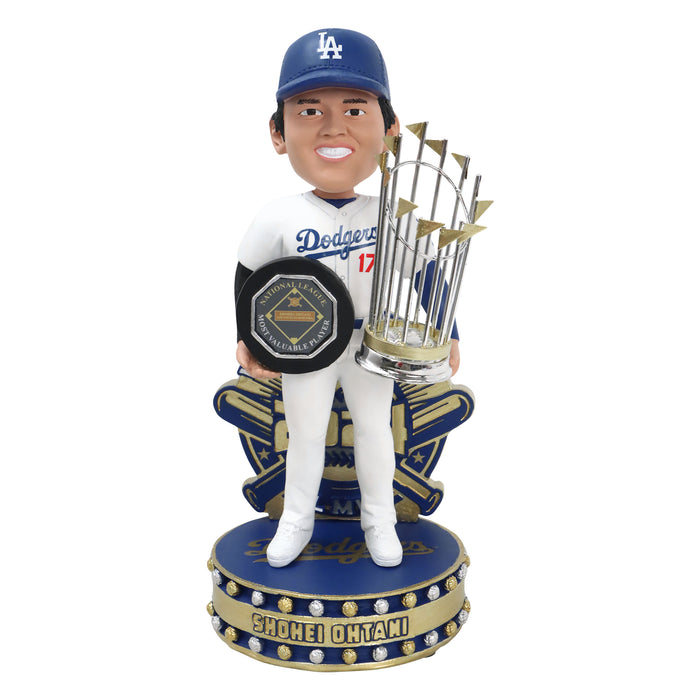 Shohei Ohtani Los Angeles Dodgers 2024 National League MVP & World Series Champion MLB Baseball Bobblehead
