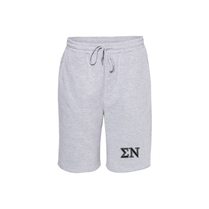 Sigma Nu Midweight Fleece Shorts
