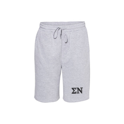 Sigma Nu Midweight Fleece Shorts
