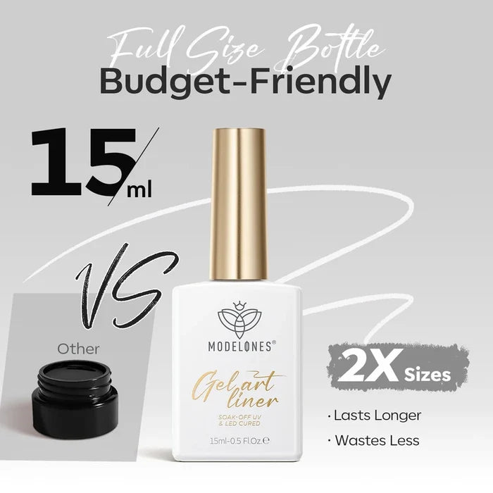 Modelones White Gel Art Liner#white