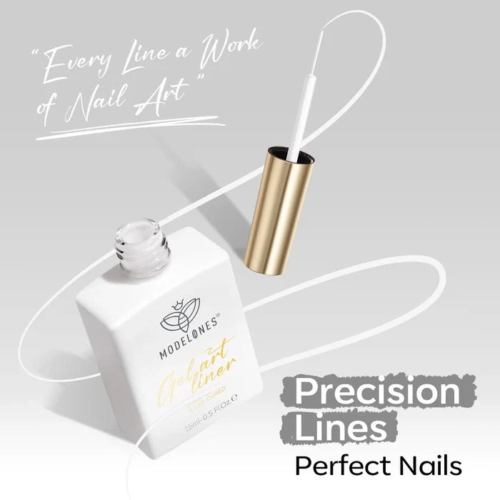 Modelones White Gel Art Liner#white