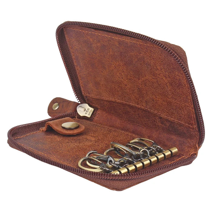 leather key case