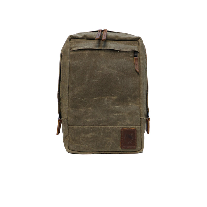 sling-bag (Tan)(Waxed Canvas)