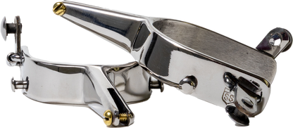 Slingin Shanks Stainless Bareback Spurs