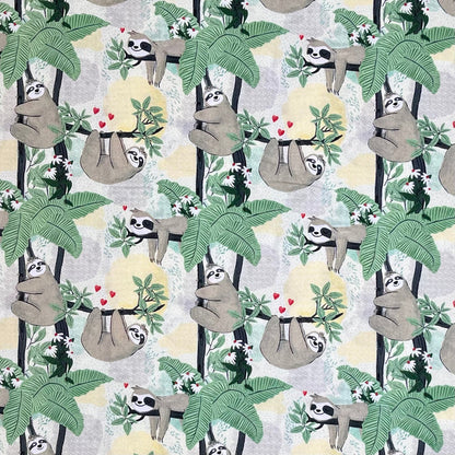 SLOTHS HANGING ON BRANCHES FUN-CD8846 CREAM