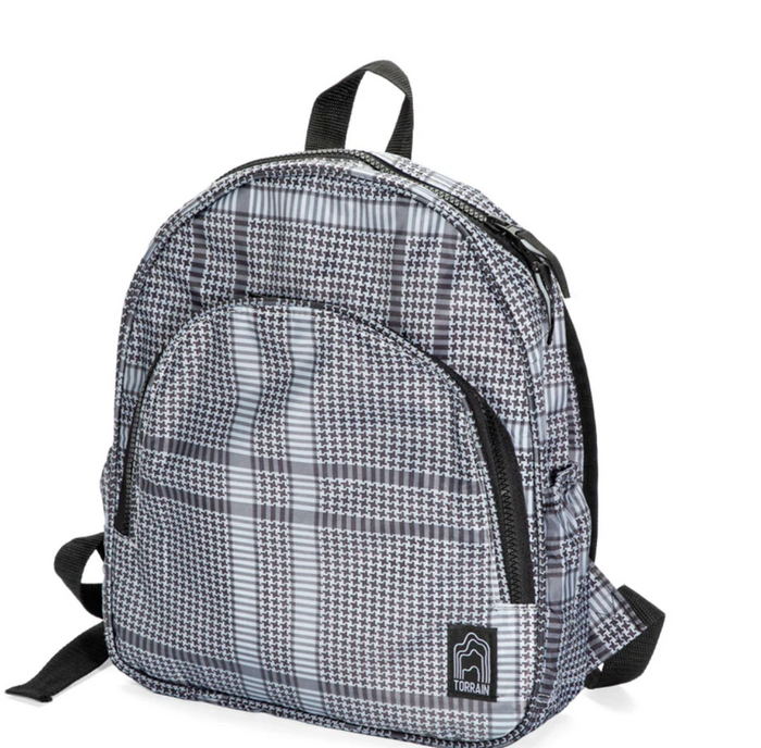 Small Upcycled Day or Childs Backpack made from Feed Bags- Eco-Friendly, Saves Landfills!